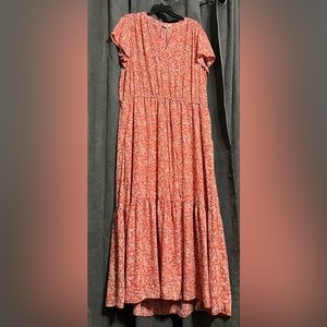 GAP XXL. Red floral Dress